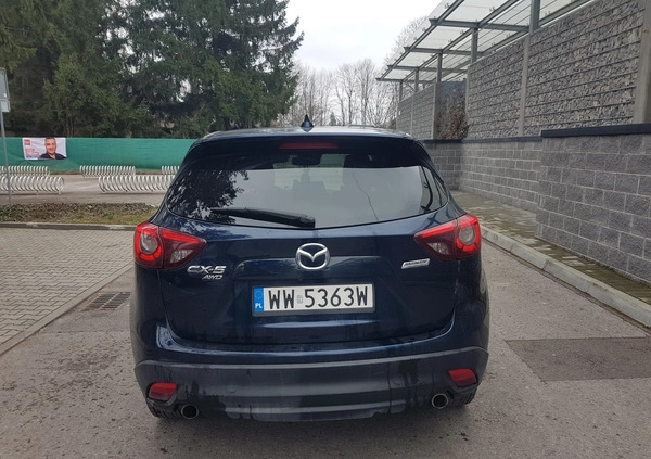 Mazda CX-5 cena 77900 przebieg: 87350, rok produkcji 2016 z Wrocław małe 497